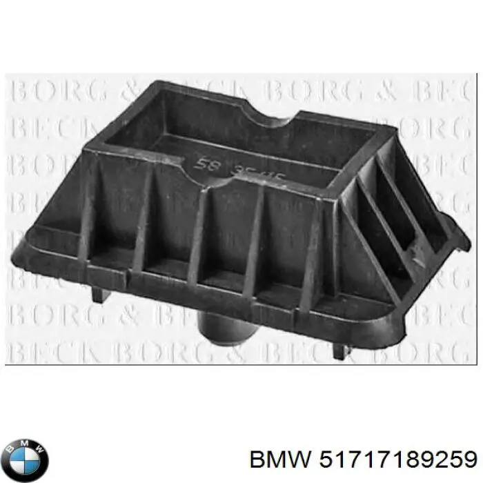 Купити 51717189259 BMW Подушка домкрата нижня, піддомкратники