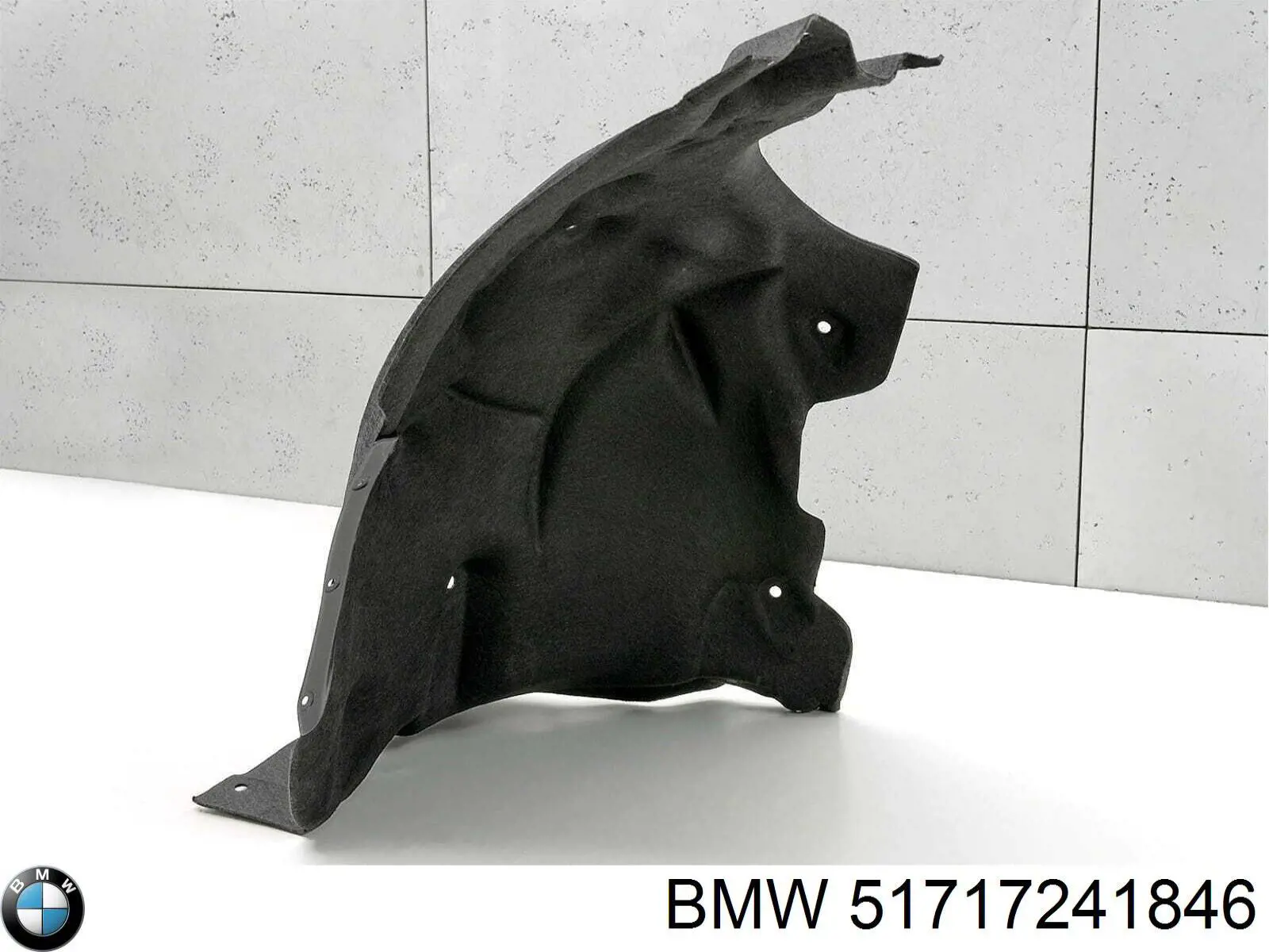 Підкрилок переднього крила, правий задній BMW 51717241846 ціна, від 19.97 USD