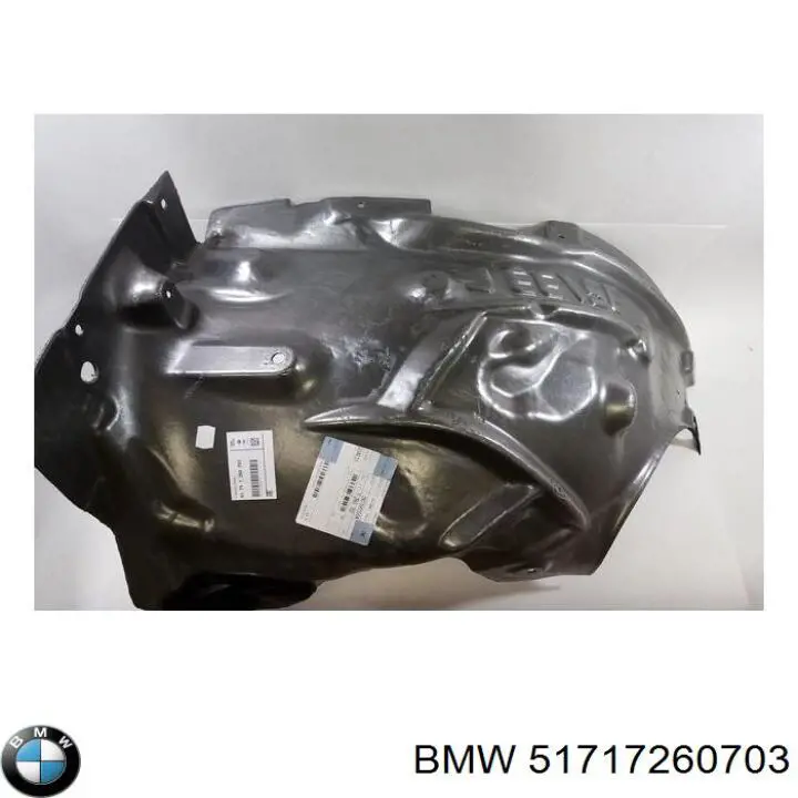 Підкрилок переднього крила, лівий задній BMW 51717260703 ціна, від 92.34 USD
