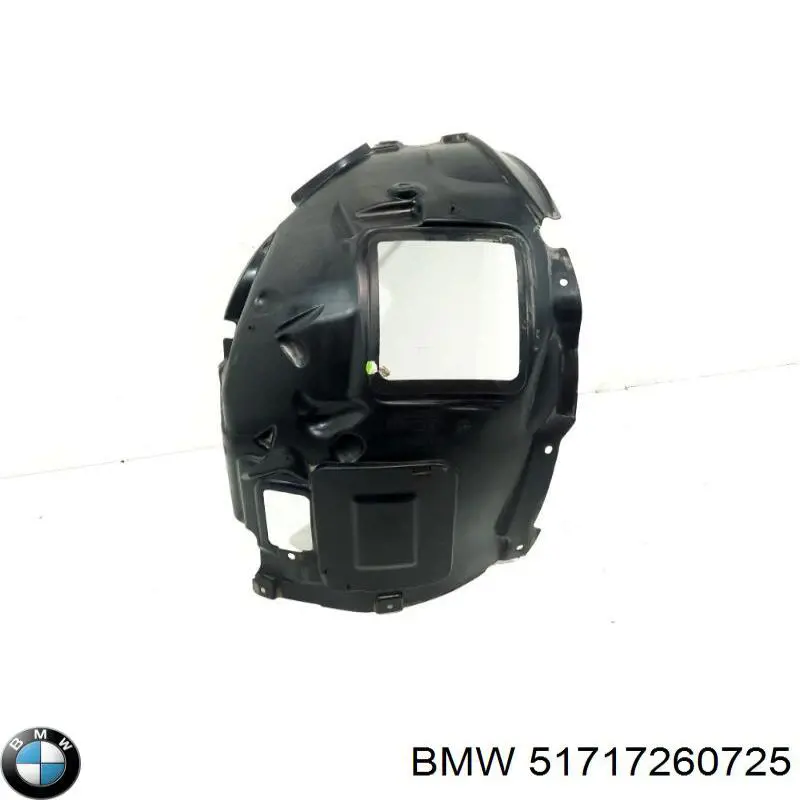 Підкрилок переднього крила, лівий передній BMW 51717260725 ціна, від 13.58 USD