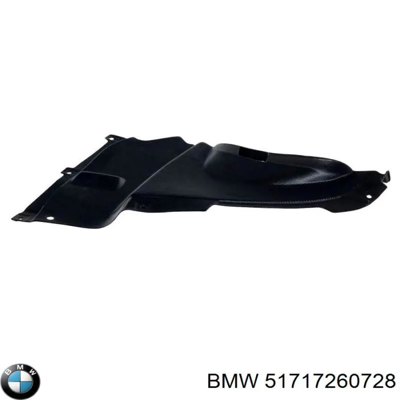 Підкрилок переднього крила, правий 51717260728 BMW