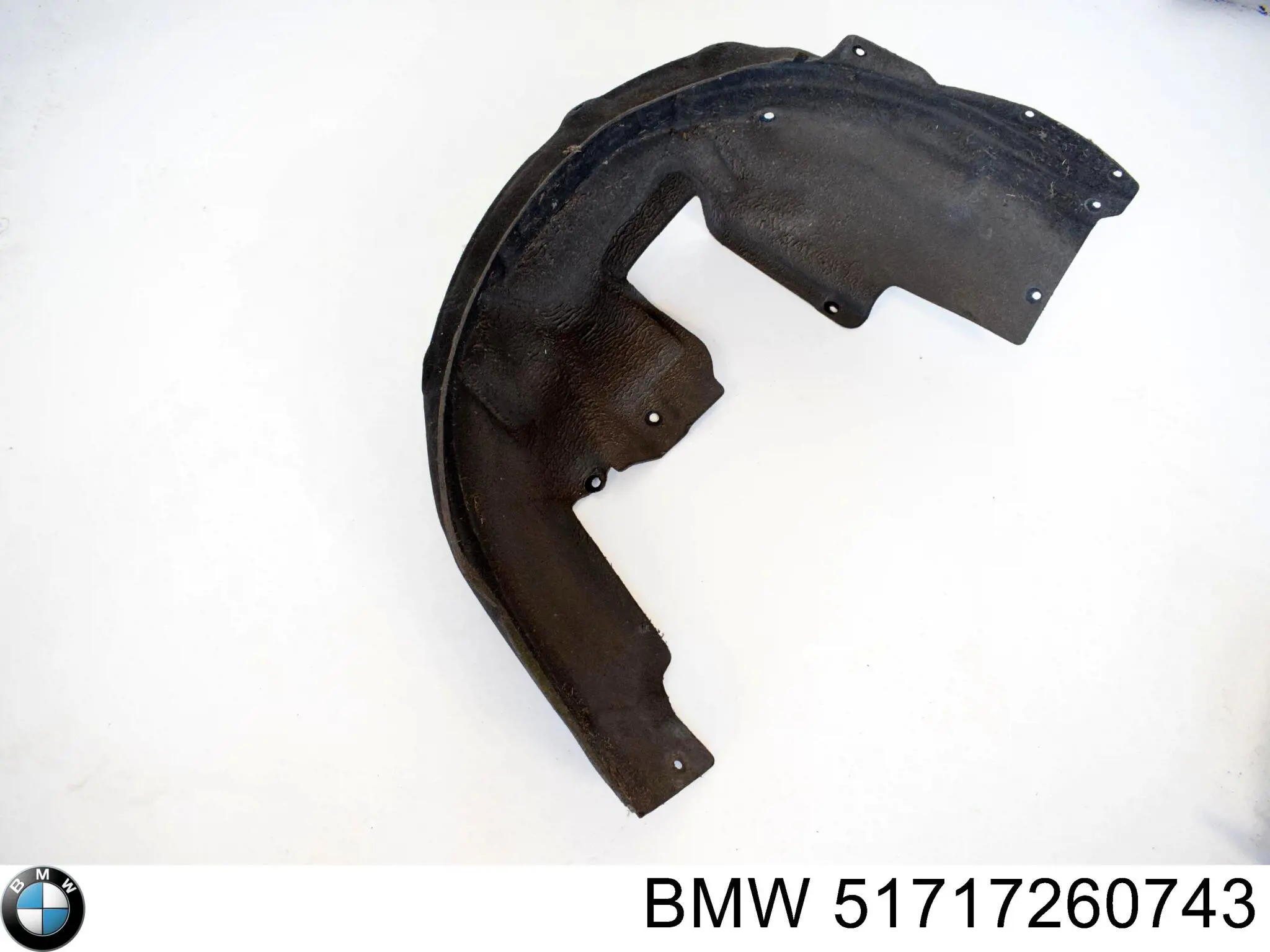 51717260743 BMW Підкрилок заднього крила, лівий