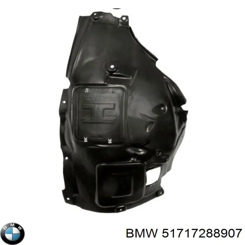 Підкрилок переднього крила, лівий задній BMW 51717288907 ціна, від 63.33 USD