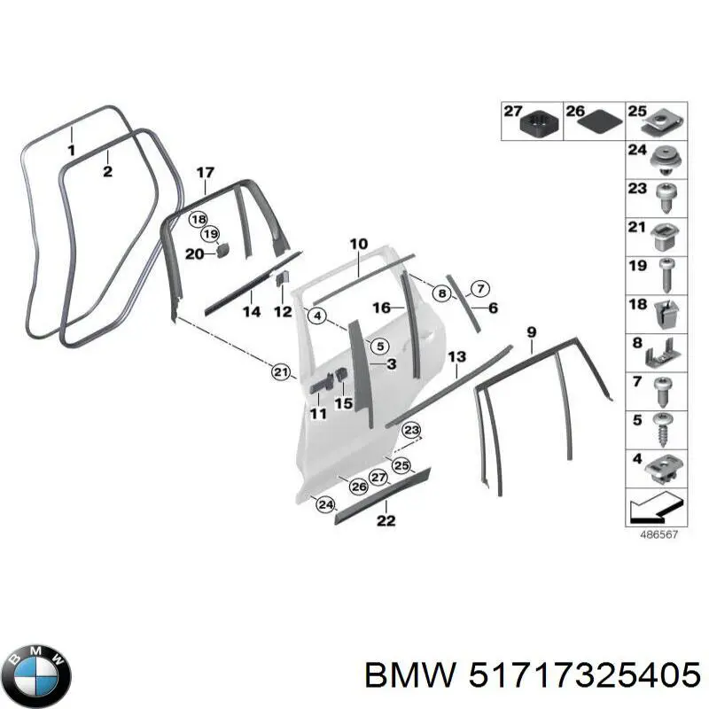  51717325405 BMW