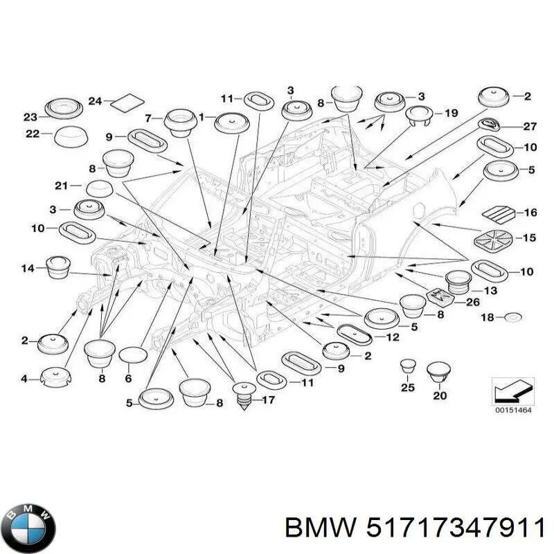 51717347911 BMW 