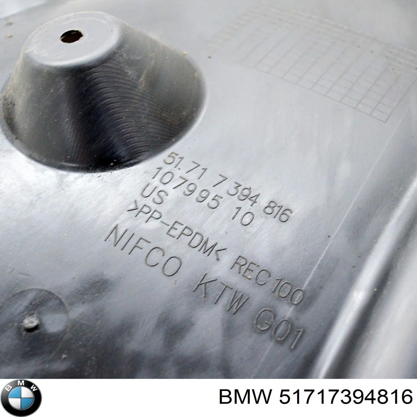 Купити 51717394816 BMW Підкрилок переднього крила, правий задній
