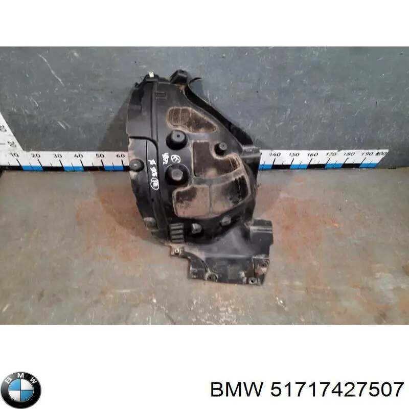 Підкрилок переднього крила, лівий задній BMW 51717427507 ціна, від 123.20 USD