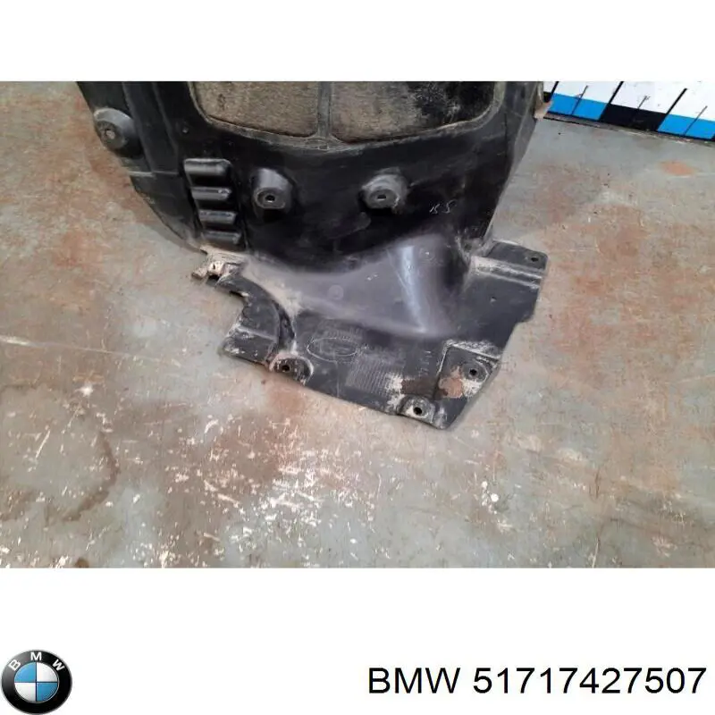 Купити 51717427507 BMW Підкрилок переднього крила, лівий задній