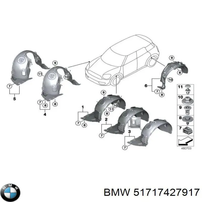 51717427917 BMW 