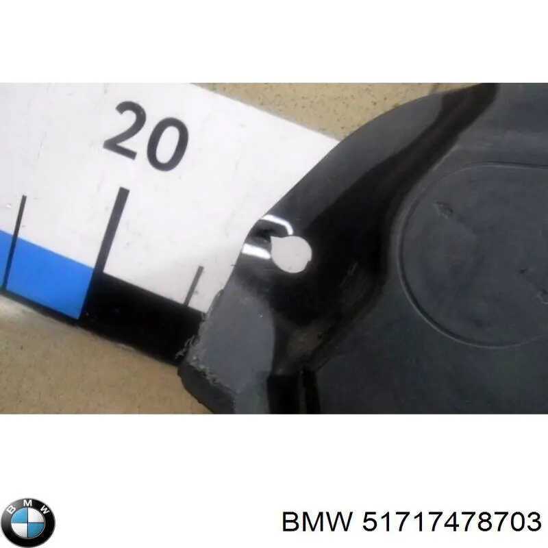 Захист бампера переднього, лівий 51717478703 BMW