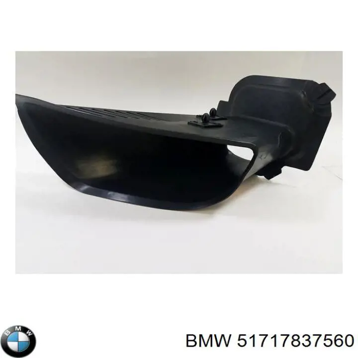 Подкрильнікі переднього крила, правий BMW 51717837560 ціна, від 320.38 USD