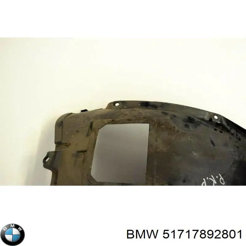 Захист двигуна, лівий BMW 51717892801