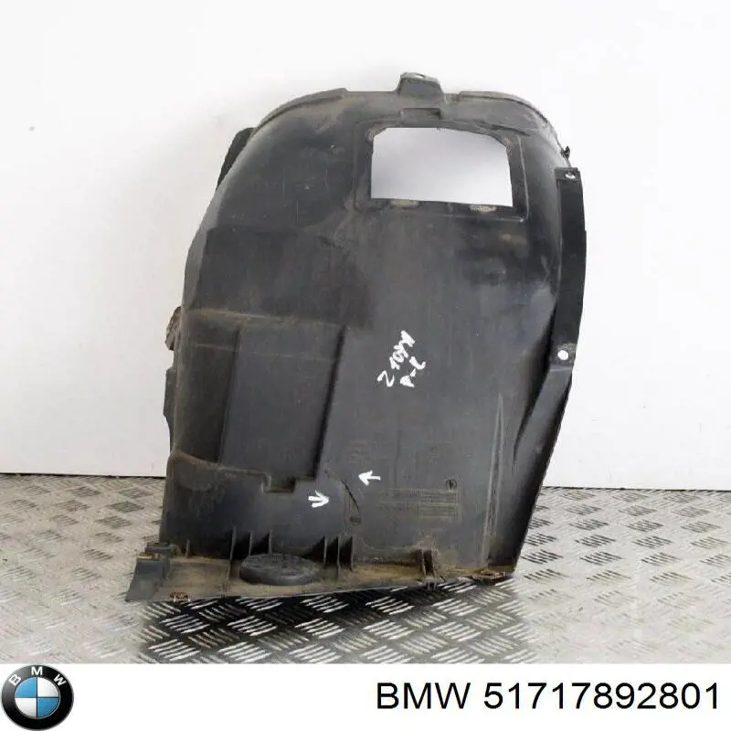 51717892801 BMW Захист двигуна, лівий