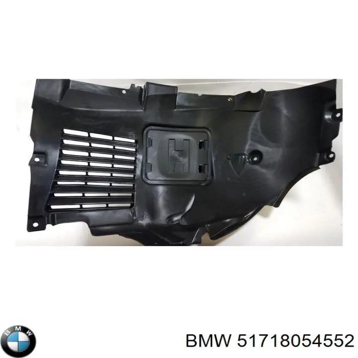 51118054552 BMW Захист бампера переднього, права