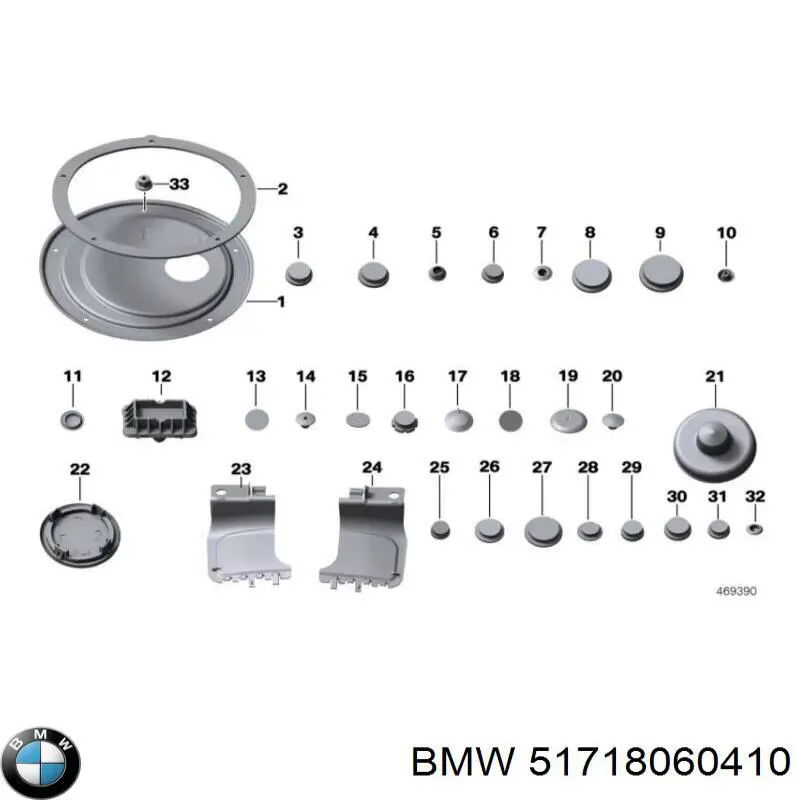  BMW 51718060410 ціна, від 31.07 USD