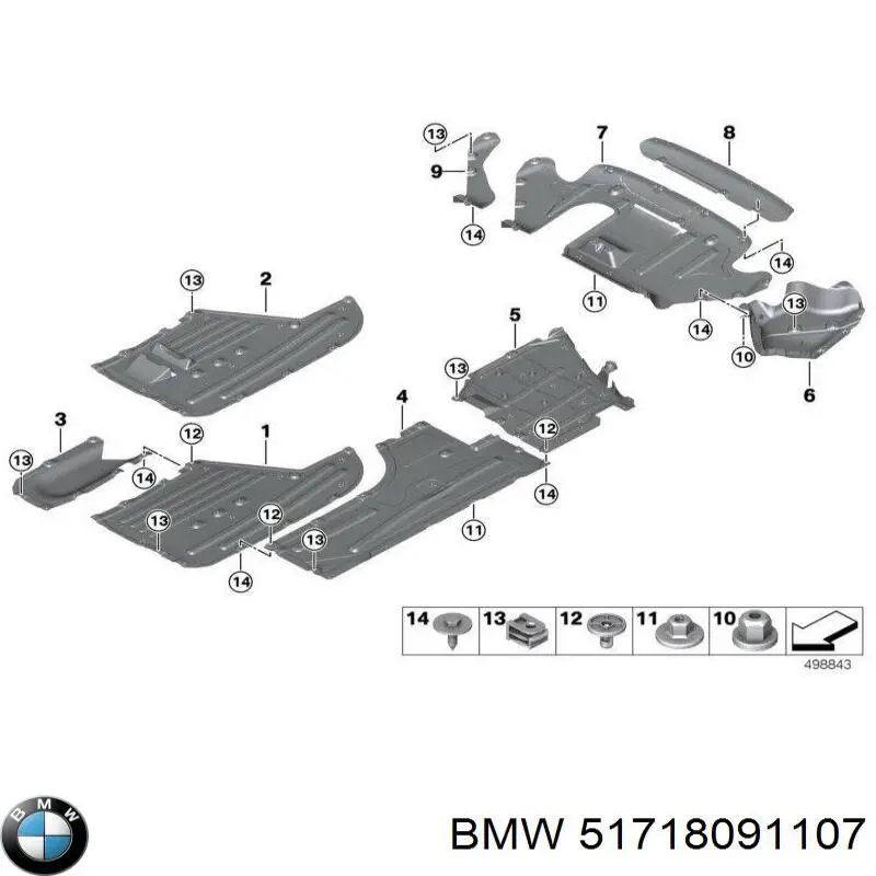  BMW 51718091107 ціна, від 48.24 USD