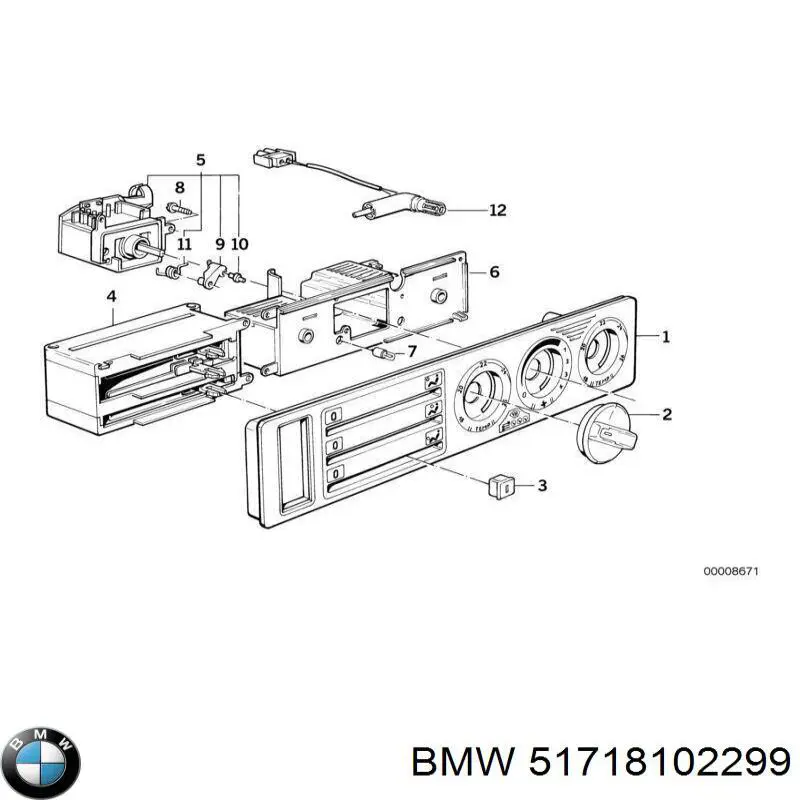  BMW 51718102299 ціна, від 18.06 USD
