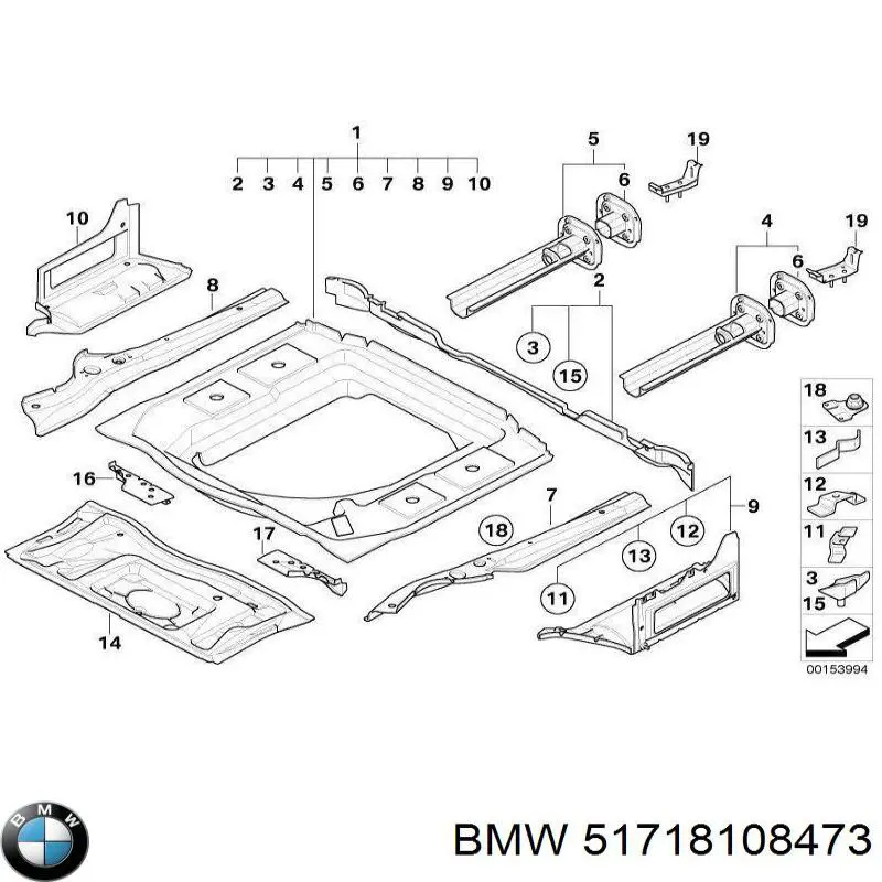  BMW 51718108473 ціна, від 20.27 USD