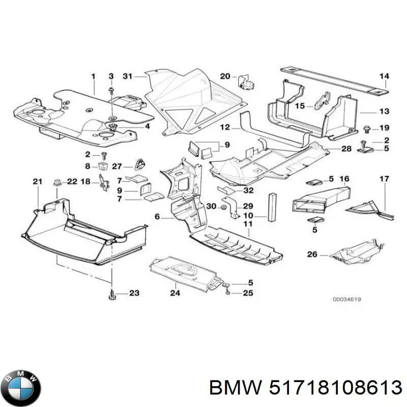 Автоскло BMW 51718108613 ціна, від 2.15 USD