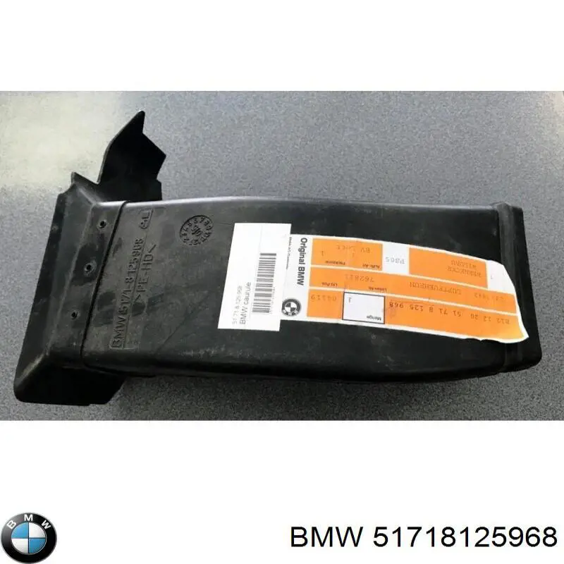 Повітропровід гальмівного диска, правий BMW 51718125968 ціна, від 12.67 USD