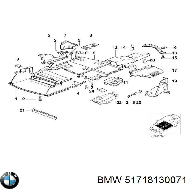  BMW 51718130071 ціна, від 19.00 USD