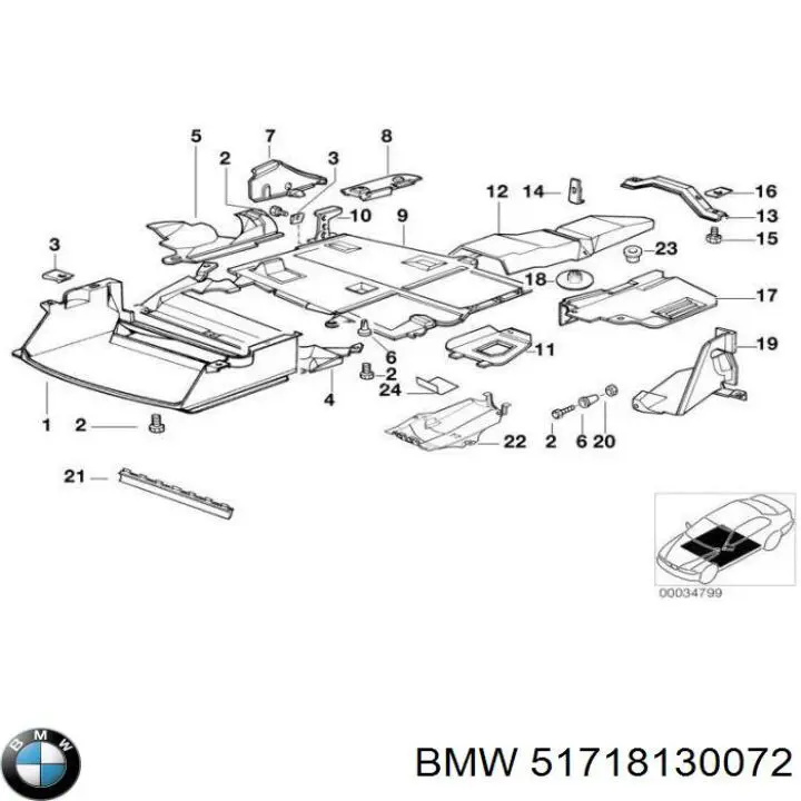  BMW 51718130072 ціна, від 41.92 USD
