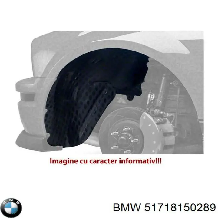 Підкрилок переднього крила, лівий на BMW 7 (E38)