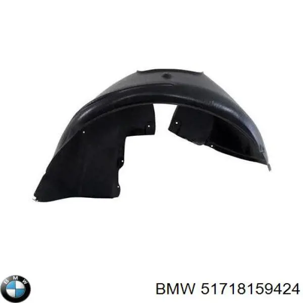 Подкрильнікі переднього крила, правий на BMW 5 (E39)