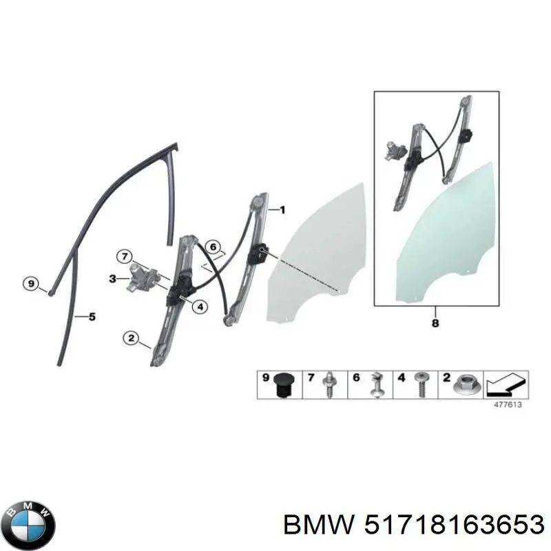 BMW 51718163653