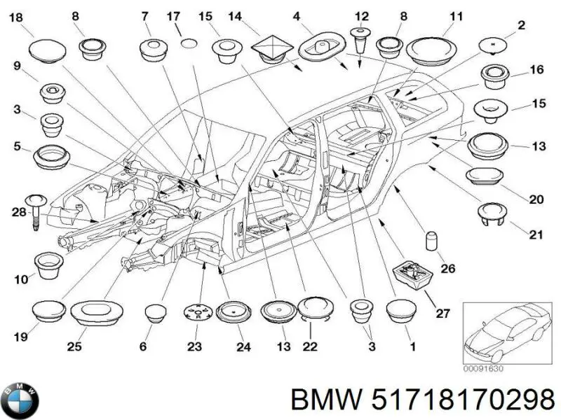 51718170298 BMW 