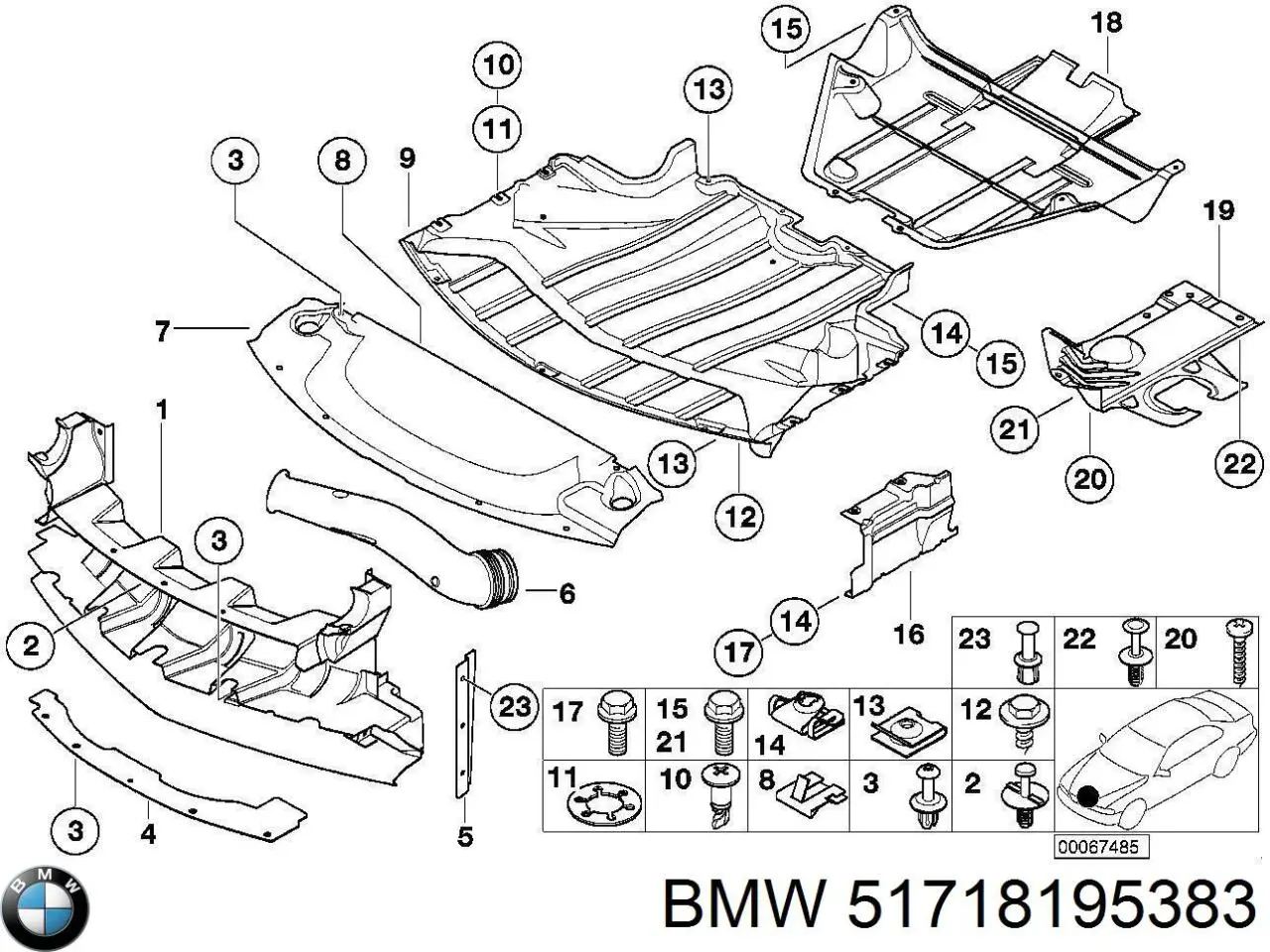 Купити 51718195383 BMW 