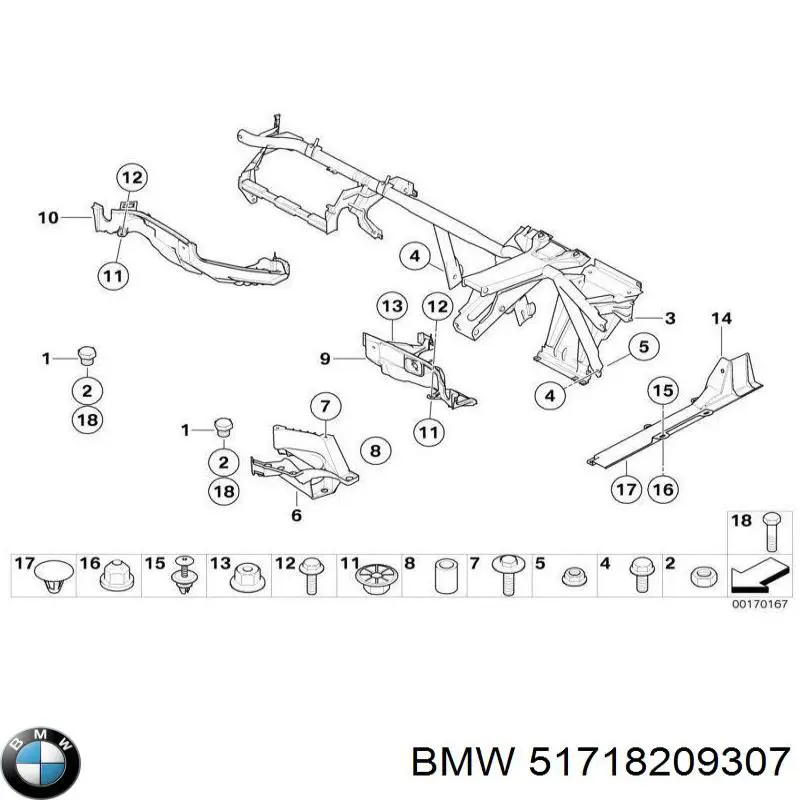  51718209307 BMW