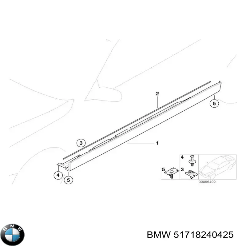 Купити 51718240425 BMW 