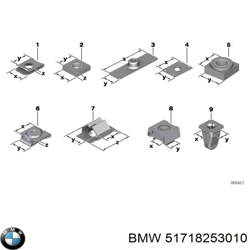  51718253010 BMW