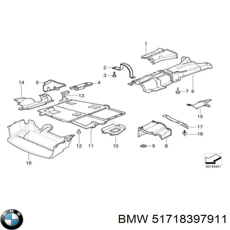  BMW 51718397911 ціна, від 38.00 USD