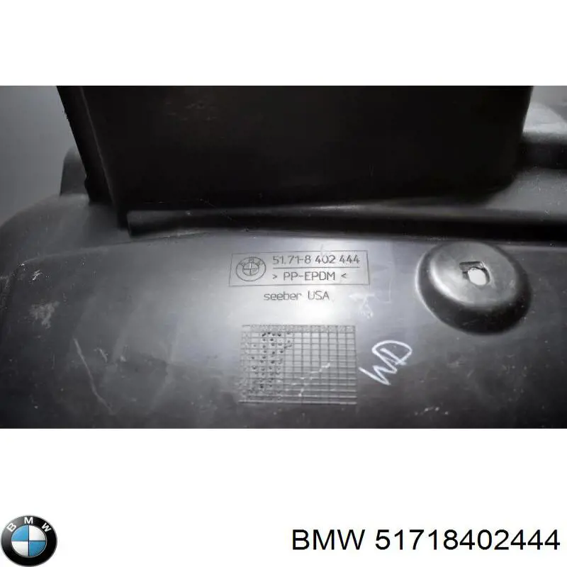 Підкрилок переднього крила, правий на BMW X5 (E53)
