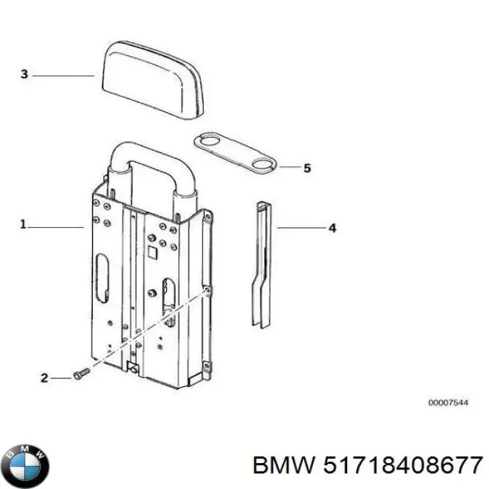  BMW 51718408677 ціна, від 25.34 USD
