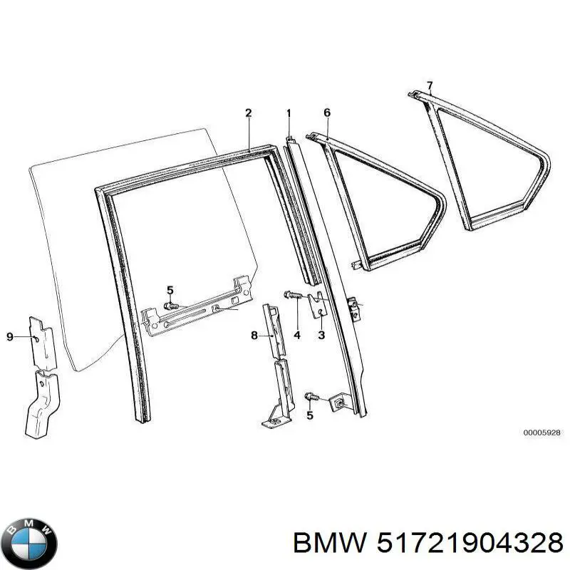  BMW 51721904328 ціна, від 460.63 USD