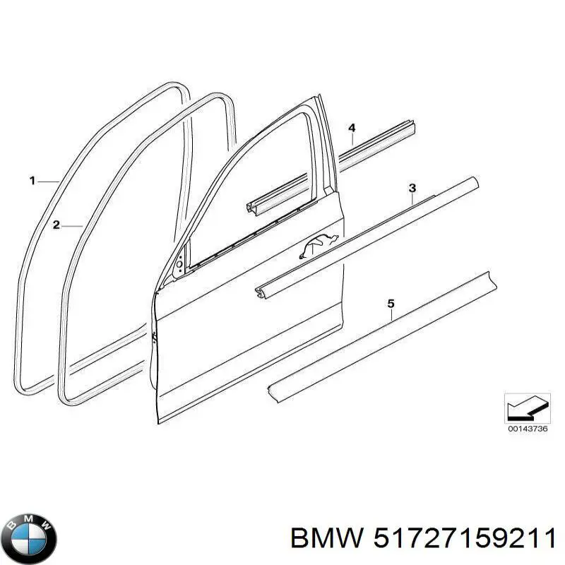 Купити 51727159211 BMW 