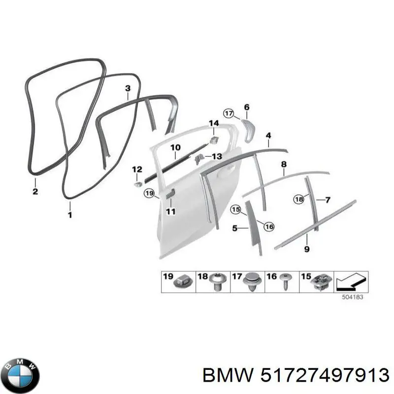  BMW 51727497913 ціна, від 25.34 USD