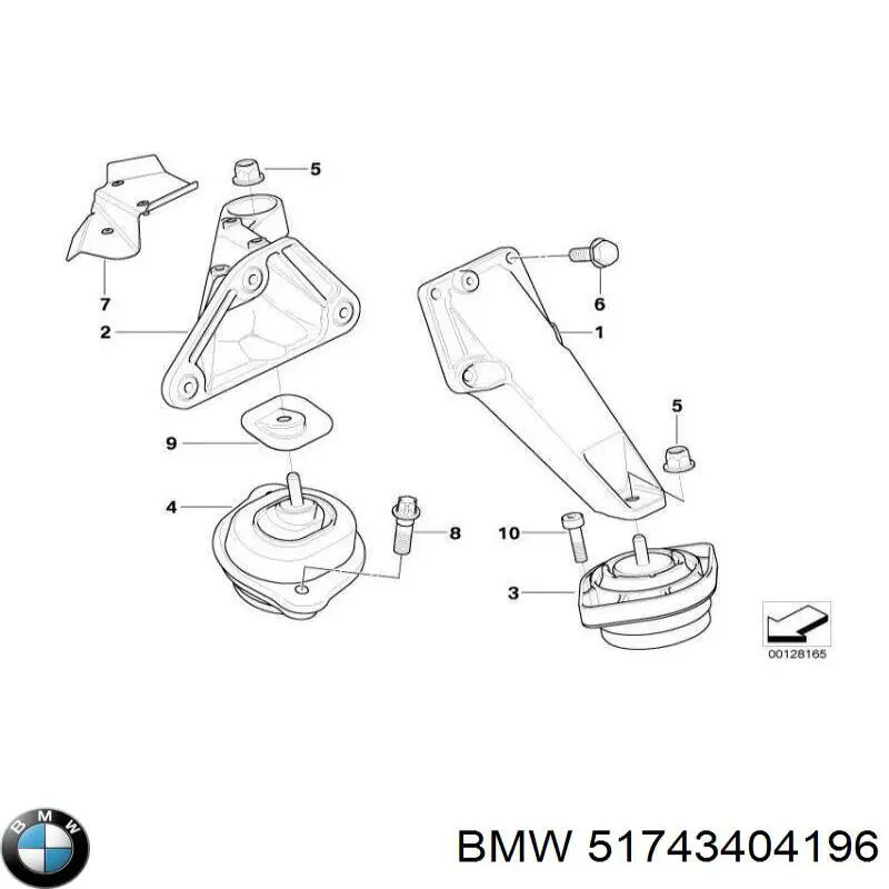  BMW 51743404196 ціна, від 33.01 USD