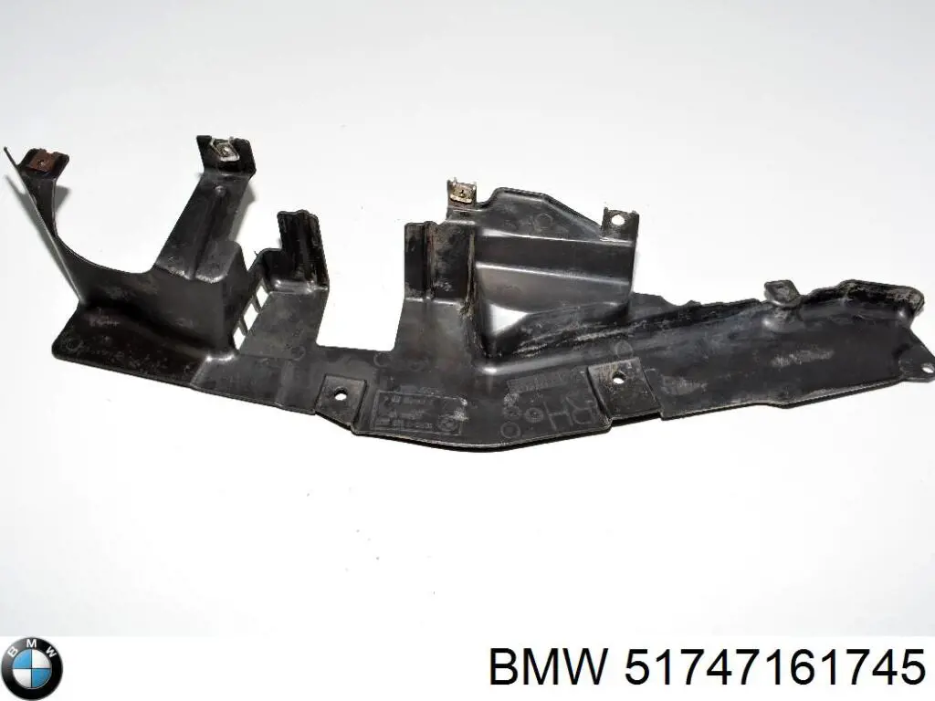 Щиток брудозахисний передньої арки крила на BMW X6 (E71)