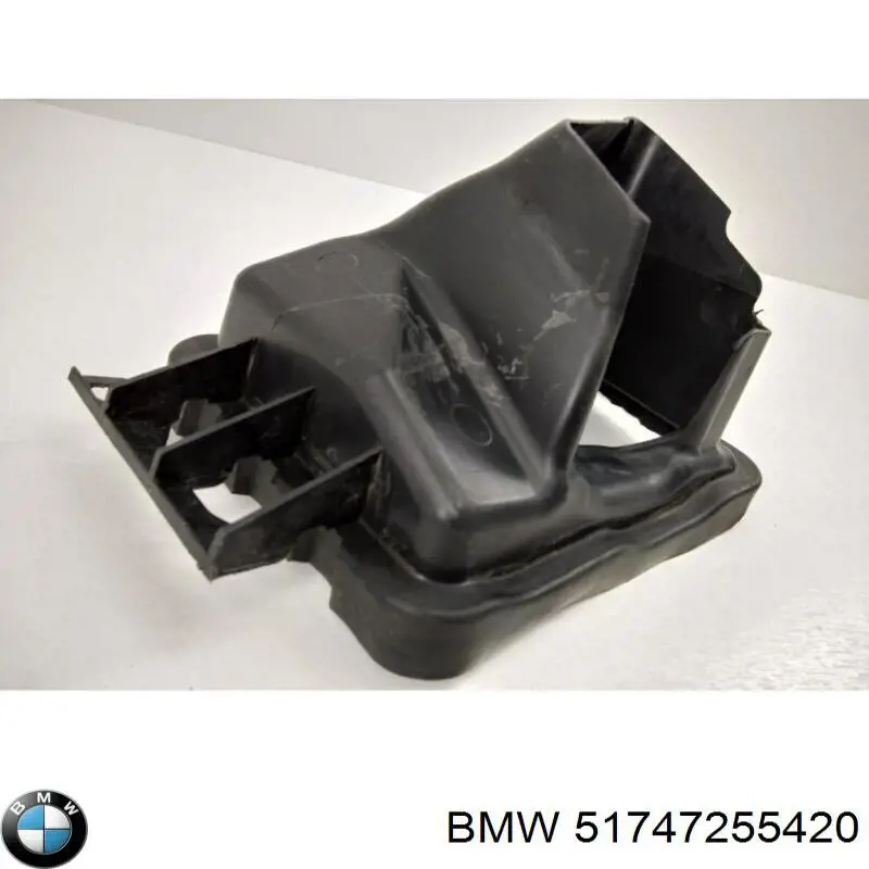 Повітропровід (дефлектор) радіатора, правий 7255420 BMW