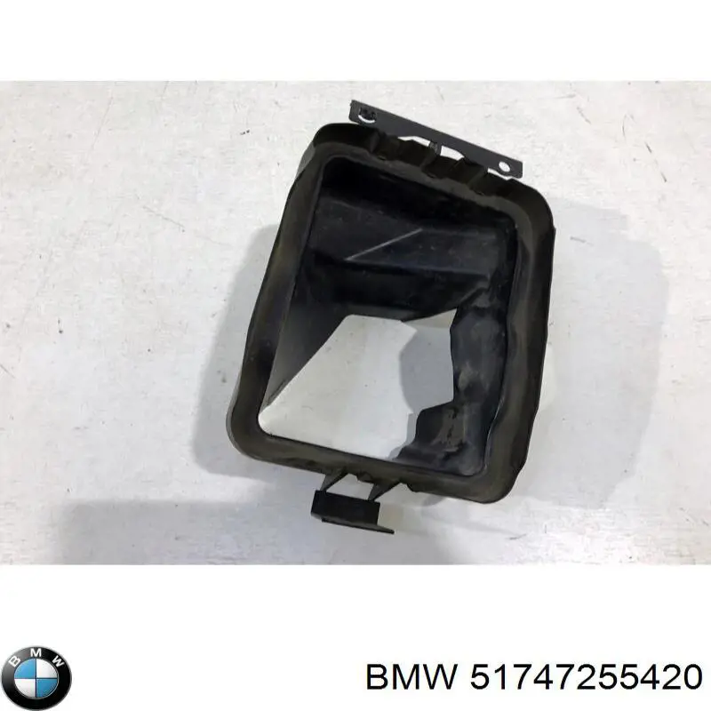 Повітропровід (дефлектор) радіатора, правий BMW 7255420 ціна, від 39.78 USD
