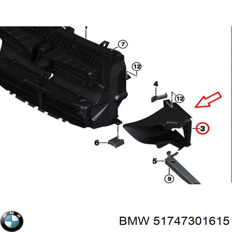 51747301615 BMW 