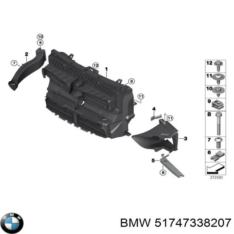  51747338207 BMW