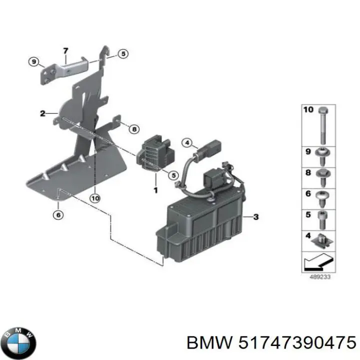 Повітроводи системи охолодження двигуна BMW 51747390475 ціна, від 326.31 USD
