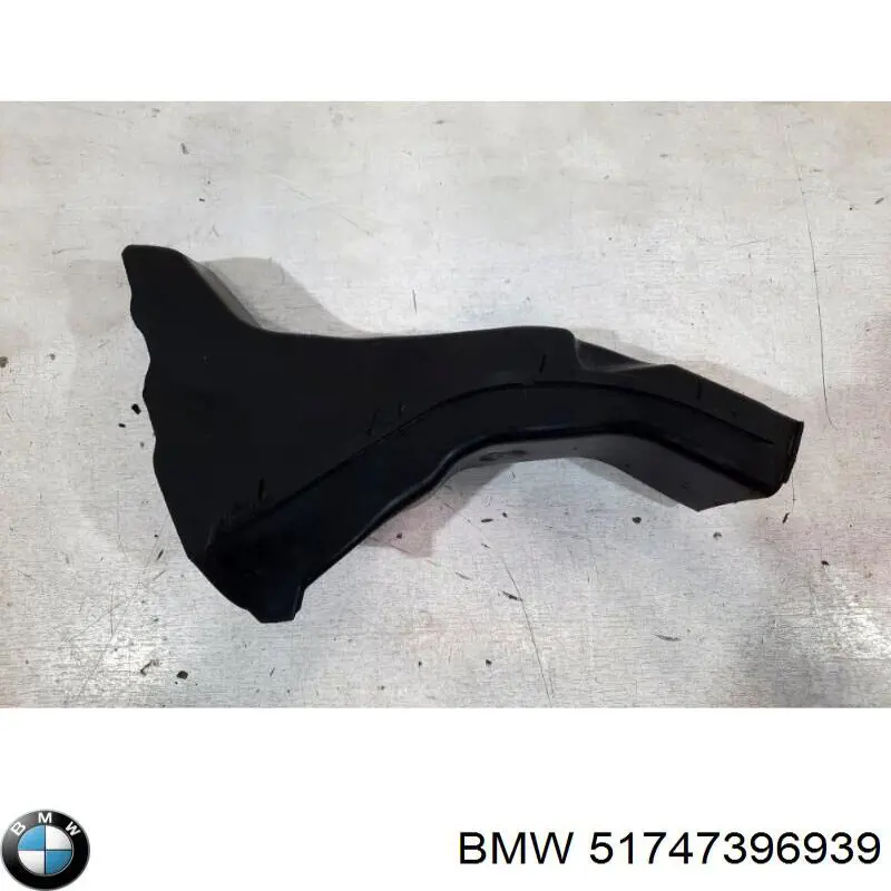 51747396939 BMW Повітропровід гальмівного диска, лівий