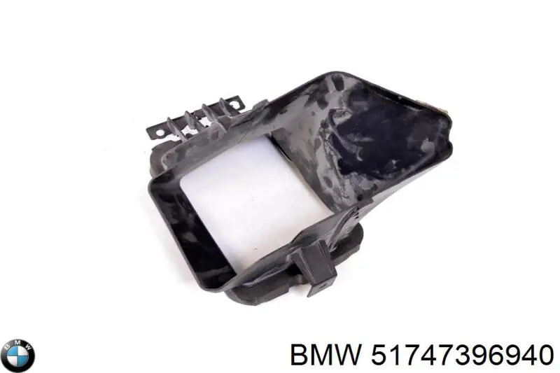 Повітропровід гальмівного диска, правий BMW 51747396940 ціна, від 38.91 USD