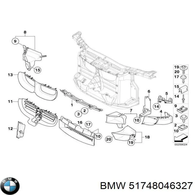  BMW 51748046327 ціна, від 64.45 USD